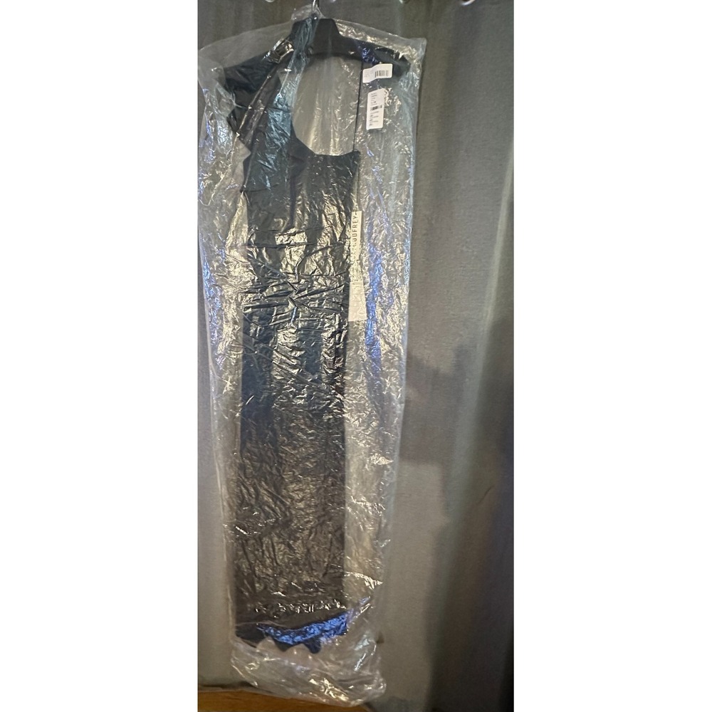 NWT | JAYGODFREY x Revolve Osgood One Shoulder Navy Blue Maxi Dress Sz 0  $474 - Picture 4 of 8